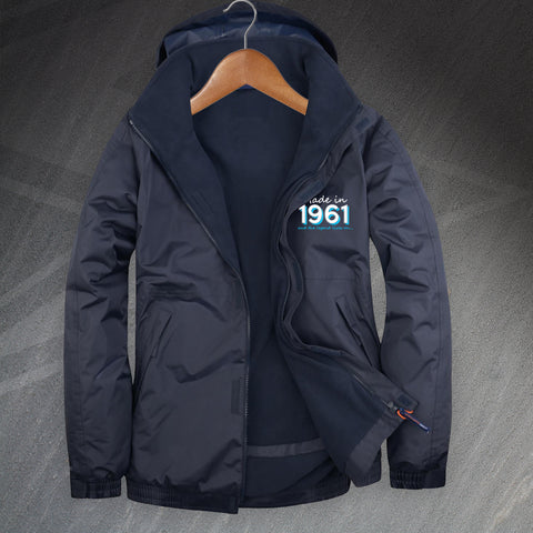 Made in 1961 and The Legned Lives On Embroidered Premium Outdoor Jacket