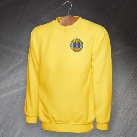 Retro Mansfield Freight Rover Trophy 1987 Embroidered Sweatshirt