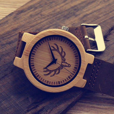 Stags Vintage Bamboo Watch