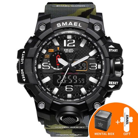 Army Style Digital LED Watch