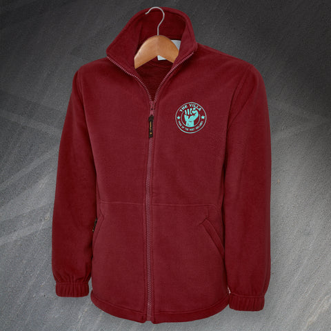The Villa Pride of The West Midlands Embroidered Fleece