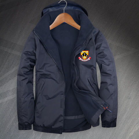 Retro Huddersfield RLFC Embroidered Premium Outdoor Jacket