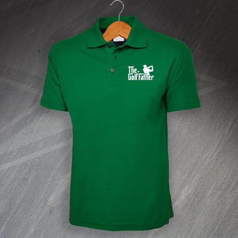 The Golf Father Embroidered Polo Shirt