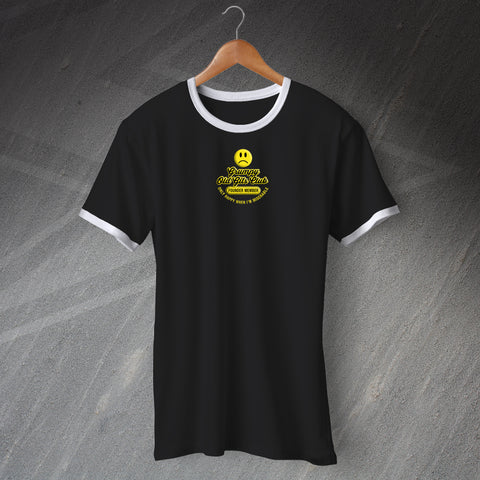 Grumpy Old Gits Club Founder Member Embroidered Ringer Shirt