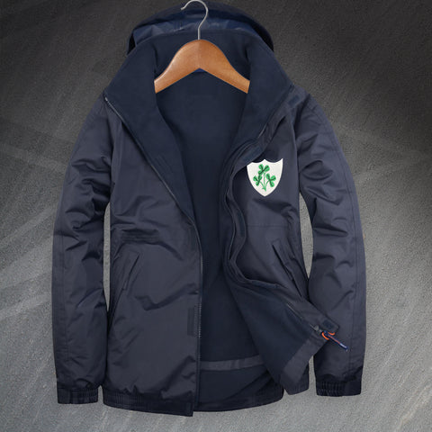 Retro Ireland Rugby 1871 Embroidered Premium Outdoor Jacket