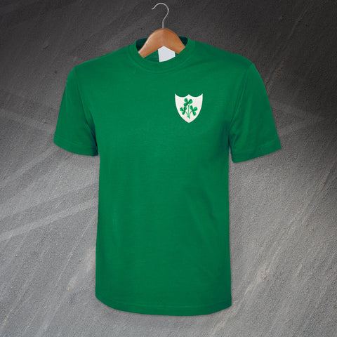 Retro Ireland Rugby 1871 Embroidered T-Shirt