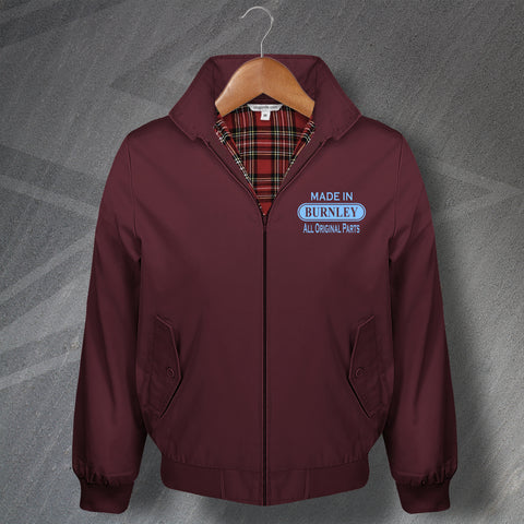 Made in Burnley All Original Parts Embroidered Harrington Jacket