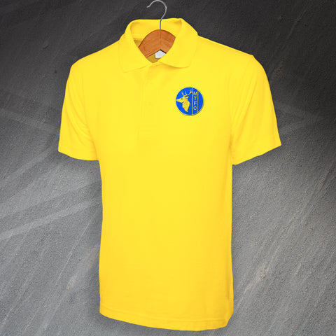 Retro Mansfield 1984 Embroidered Polo Shirt