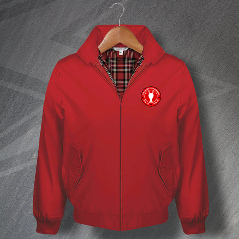 Retro Nottm Forest Double European Cup Winners 1979 & 1980 Embroidered Harrington Jacket
