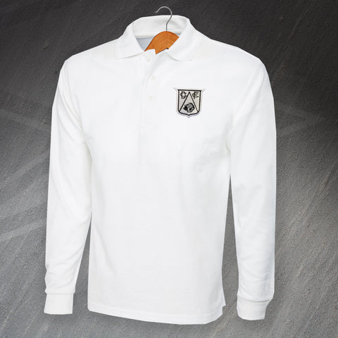 Retro Derby 1946 Long Sleeve Polo Shirt