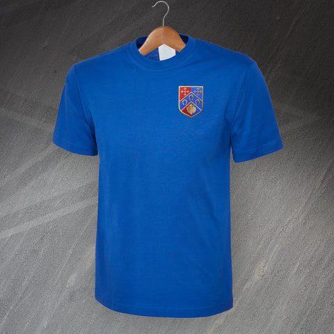 Retro QPR 1953 Embroidered T-Shirt