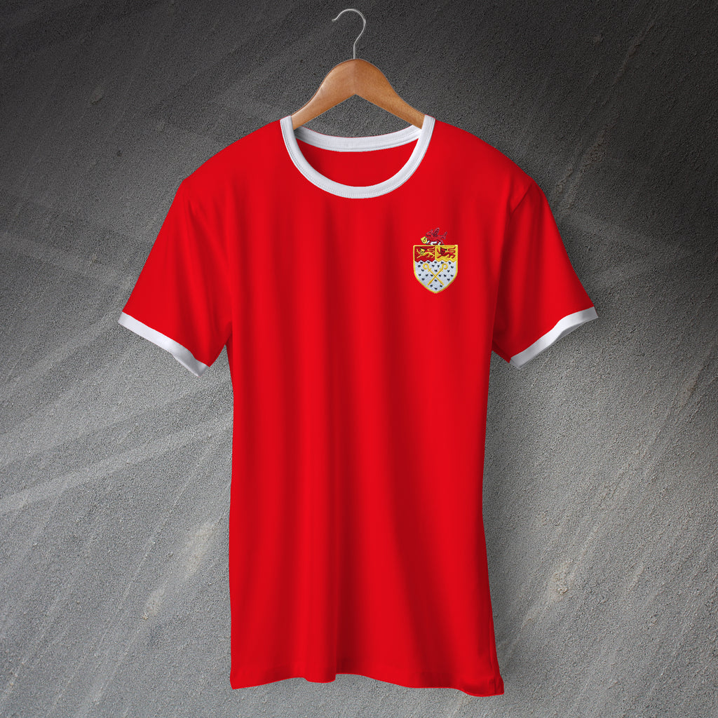 Retro Wrexham Football Shirt