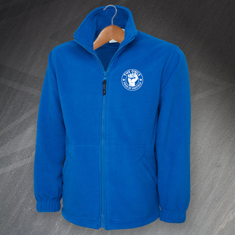 The Owls Pride of Sheffield Embroidered Fleece