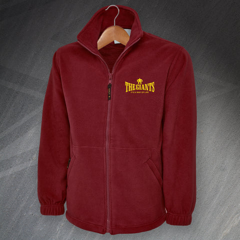 The Giants It's a Way of Life Embroidered Premium Fleece