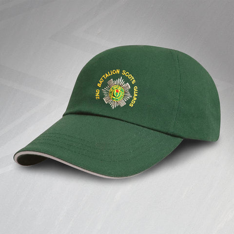 Scots Guards Baseball Cap Embroidered 2nd Battalion Scots Guards