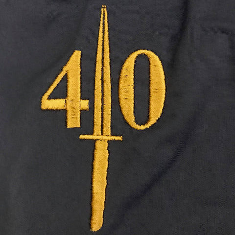 40 Commando Embroidered Badge