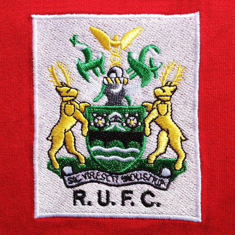 Retro Rotherham Embroidered Badge