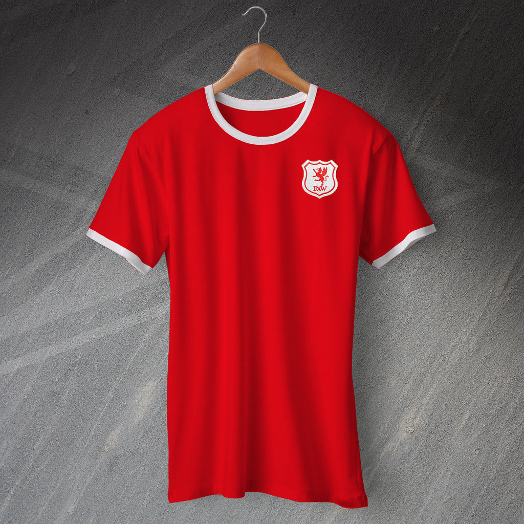 Wales Football Ringer Shirt