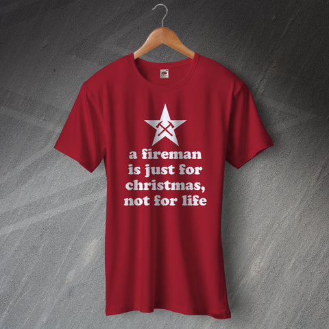 Fireman Christmas T-Shirt