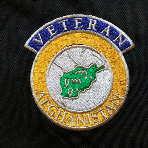 Afghanistan Veteran Embroidered Badge