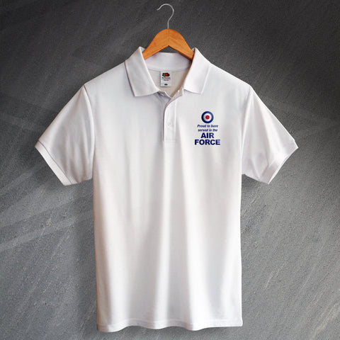 Air Force Printed Polo Shirt