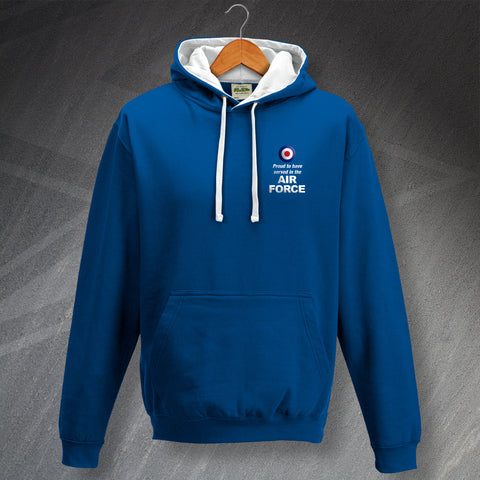Air Force Embroidered Hoodie