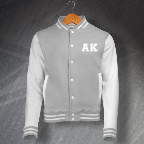 AK Initials Varsity Jacket