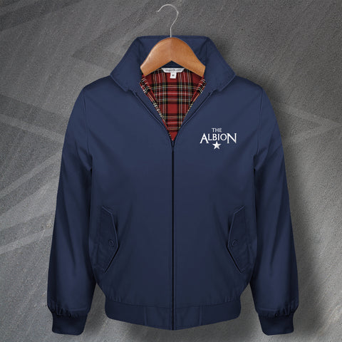 The Albion Embroidered Harrington Jacket