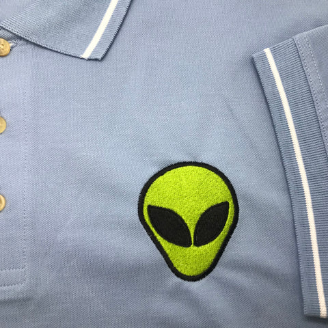 Alien Head Polo Shirt
