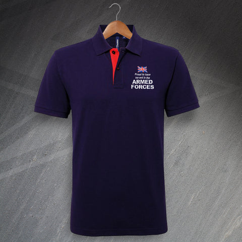 Served in The Armed Forces Polo Shirt