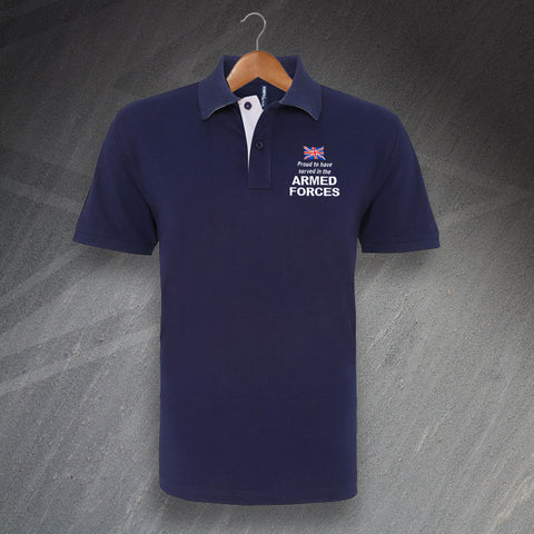 Served in The Armed Forces Polo Shirt