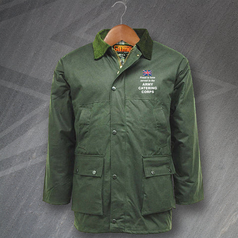 Army Catering Corps Wax Jacket