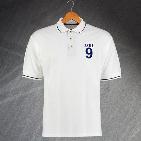 West Brom Football Polo Shirt Embroidered Contrast Astle 9