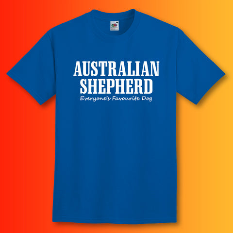 Australian Shepherd Everyone's Favourite Dog T-Shirt