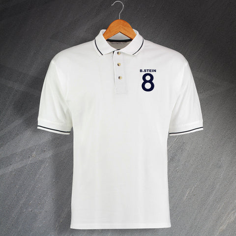 Luton Football Polo Shirt Embroidered Contrast B Stein 8