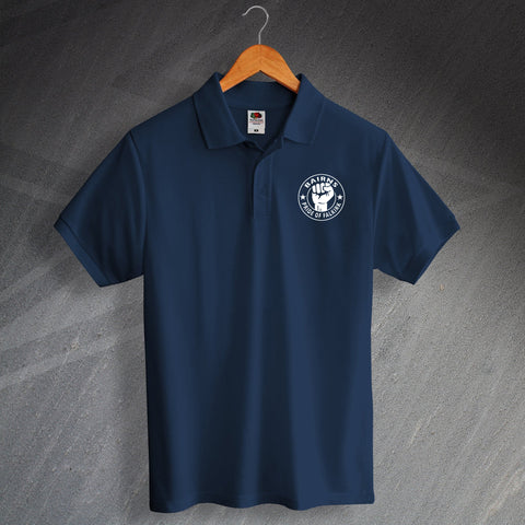 Falkirk Football Polo Shirt Embroidered Bairns Pride of Falkirk