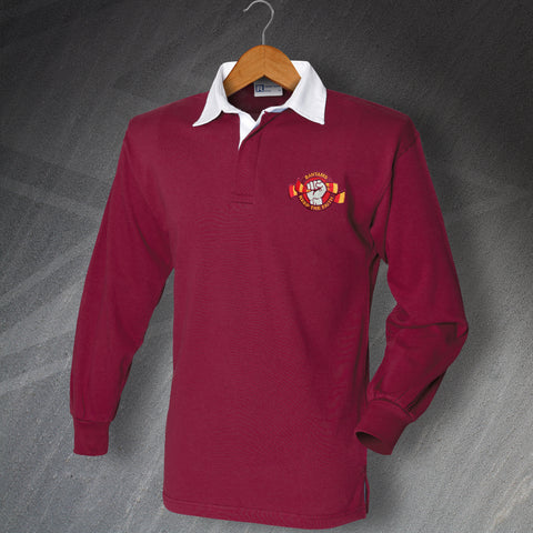 Bantams Keep The Faith Embroidered Long Sleeve Rugby Shirt