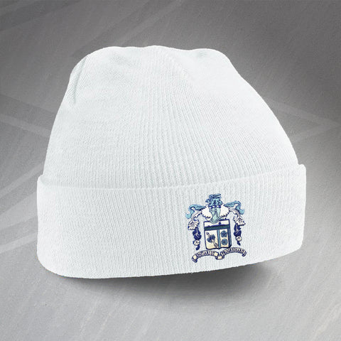 Barrow Football Beanie Hat Embroidered 1950s