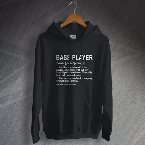 Bassist Hoodie Bass Player Meaning