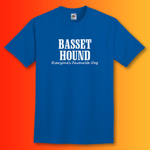 Basset Hound Everyone's Favourite Dog T-Shirt