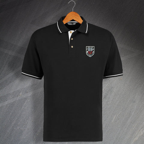 Retro Bath Football Polo Shirt