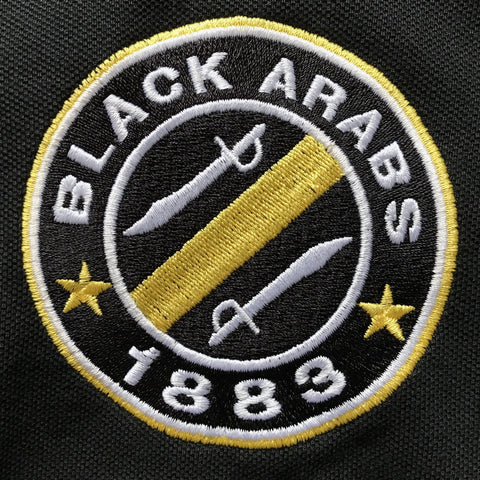 Black Arabs Embroidered Badge