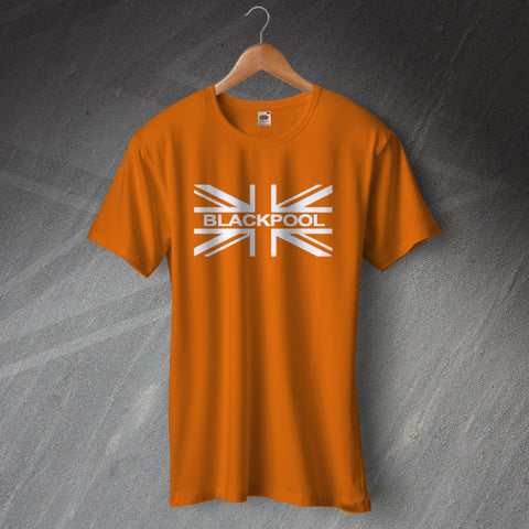 Blackpool Football T-Shirt Union Jack