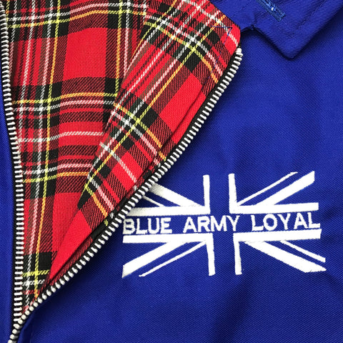 Blue Army Loyal Harrington Jacket
