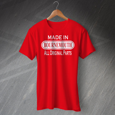 Made in Bournemouth All Original Parts T-Shirt