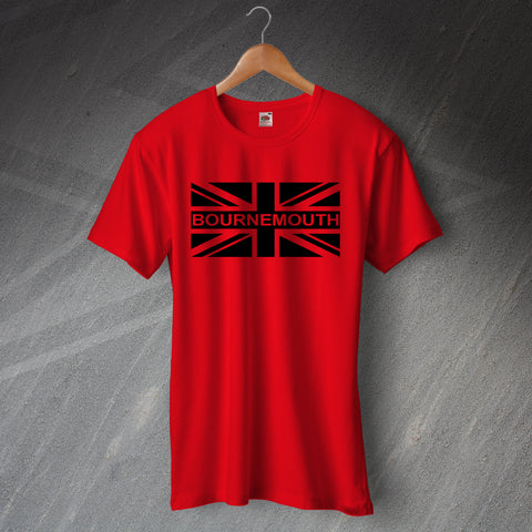 Bournemouth Football T-Shirt Union Jack