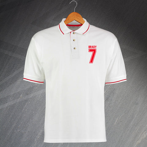 Brady 7 Embroidered Contrast Polo Shirt