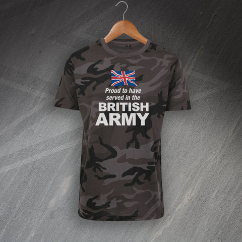 British Army Camo T-Shirt