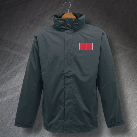 British Empire Medal Bar Embroidered Waterproof Jacket