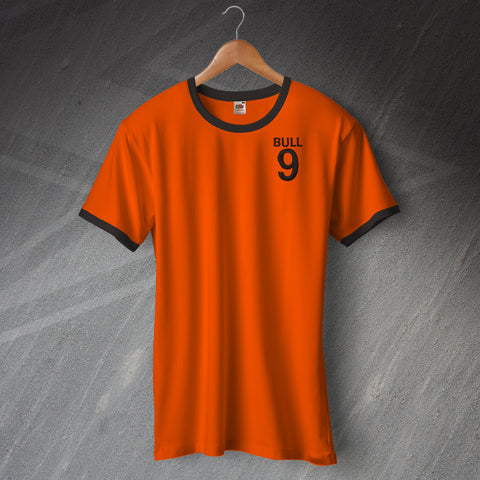 Wolves Football Shirt Embroidered Ringer Bull 9